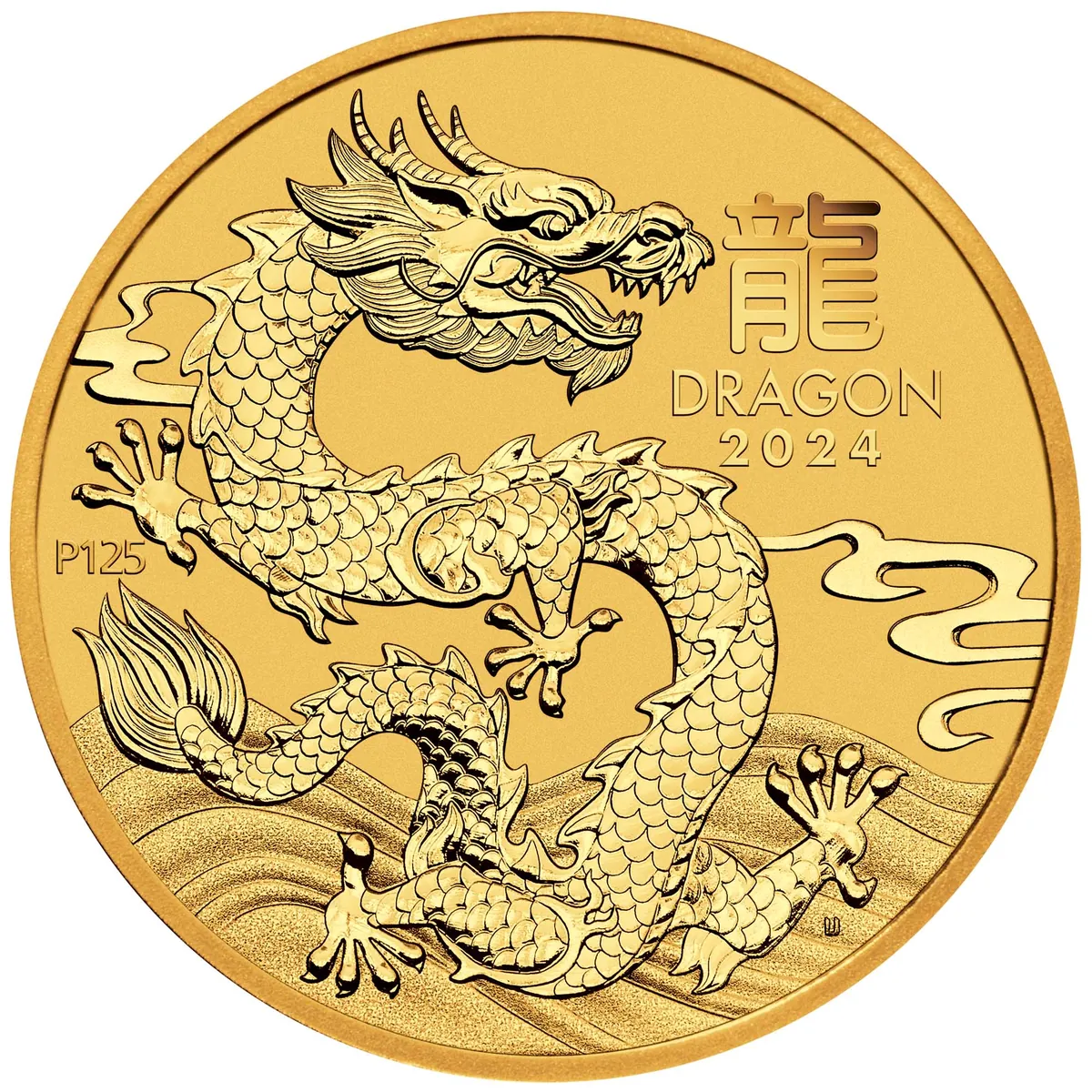 2024 Year of the Dragon 1/4oz Gold Coin