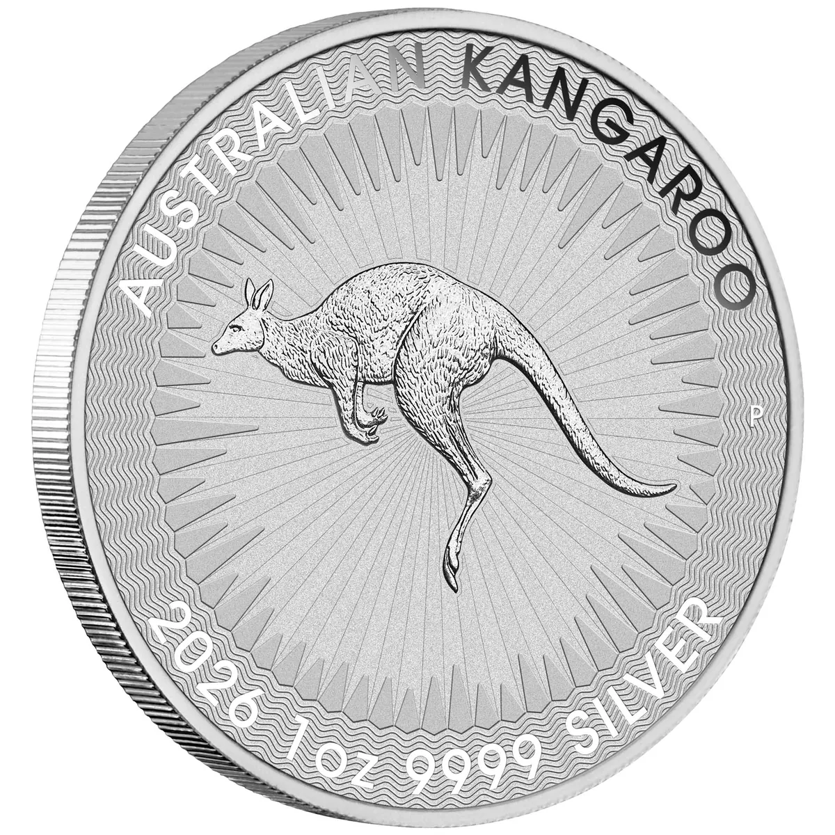 Australian Kangaroo 2026 1oz Silver Bullion Coins in Tube